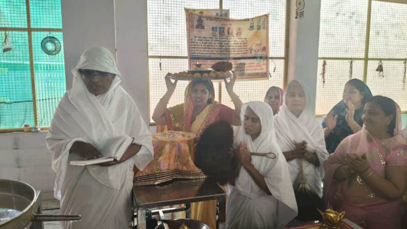 शांतिनाथ भगवान का तीन कल्याणक महोत्सव श्रद्धा से मनाया गया