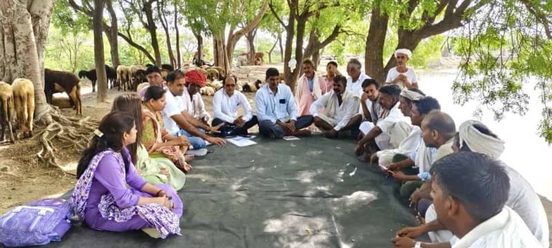 अविकानगर में ‘मेरा गांव मेरा गौरव’ जागरूकता कार्यक्रम आयोजित