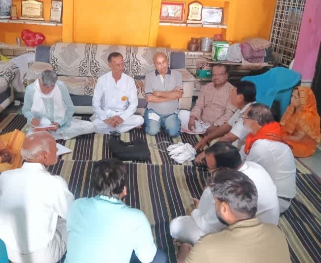 मांगरोल में भारत स्वाभिमान और पतंजलि योग समिति का गठन