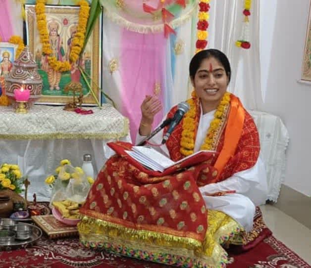 केशोरायपाटन में श्रद्धा भाव से सम्पन्न हुई श्री सत्यनारायण कथा आज