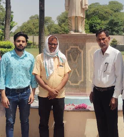 नेहरू उद्यान में जवाहरलाल नेहरू को दी श्रद्धांजलि कार्यक्रम आयोजित