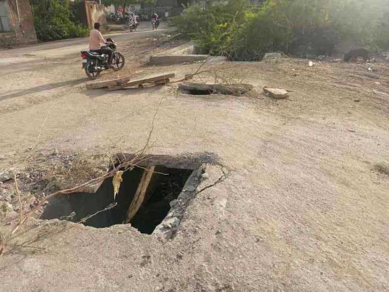 बोहत में रैंप पट्टी टूटने से दुर्घटना का बढ़ा खतरा