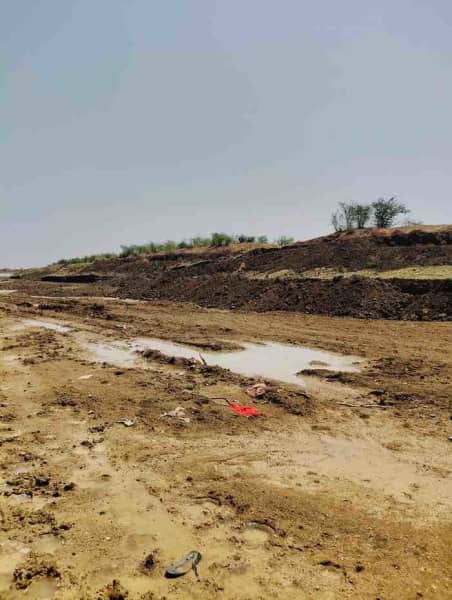 बारिश से मांगरोल-अंता क्षेत्र में नहरी निर्माण कार्य हुए बाधित