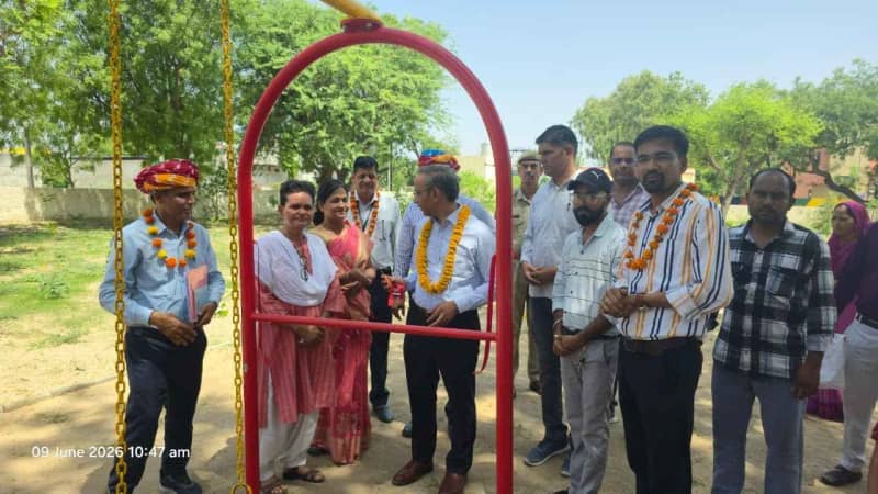 सांभर साल्ट ने 34 लाख के विकास कार्यों का लोकार्पण