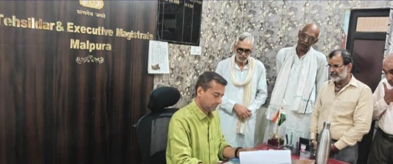 मालपुरा वरिष्ठ नागरिक मंच ने 156 दस्तावेजों संग उठाया मुद्दा