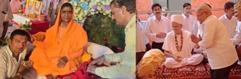 बांके बिहारी प्राण प्रतिष्ठा महोत्सव में भामाशाहों का सम्मान