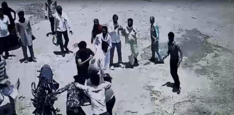 सादुलशहर बस स्टैंड पर दो गुटों में खूनी झड़प
