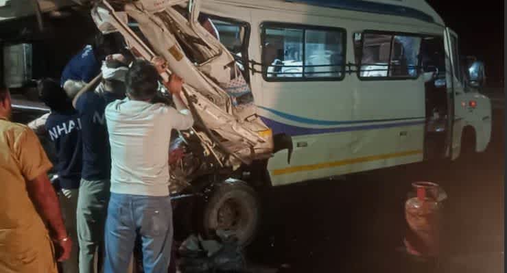 गडकरी के दौरे से पहले दिल्ली-मुंबई एक्सप्रेसवे पर दर्दनाक हादसा, एक की मौत