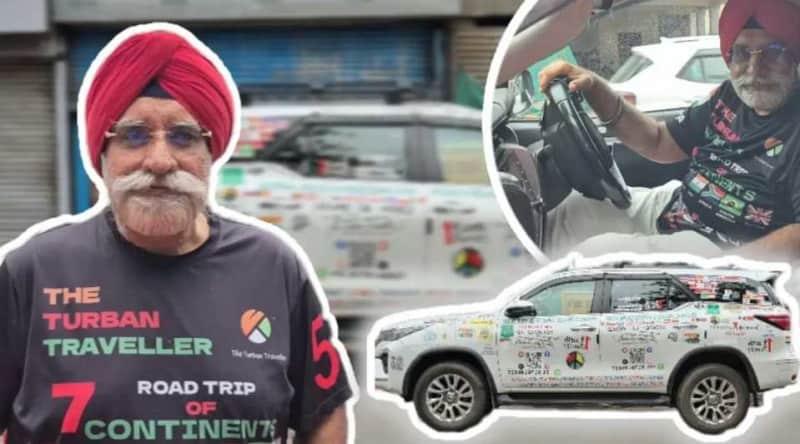 65 वर्षीय टर्बन ट्रैवलर ने कार से घूमे 87 देश, जानिए कहानी