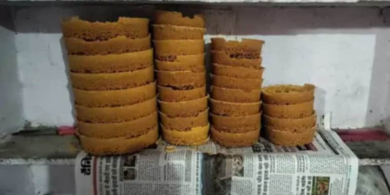 जयपुर में मिठाई दुकानों पर छापा, खराब तेल और घेवर मिला