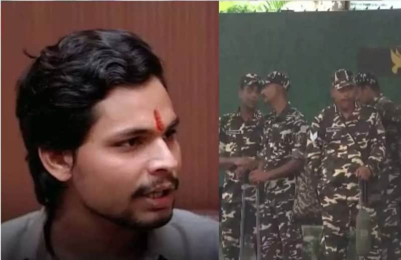 स्वतंत्र भारद्वाज के समर्थन में थाने पहुंचा हिंदू रक्षा दल