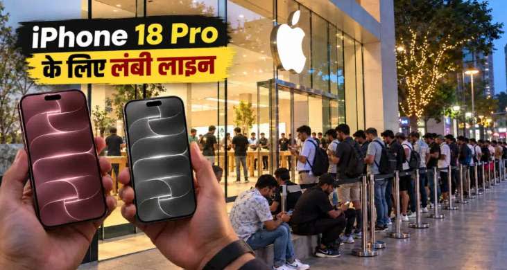 iPhone 18 बिक्री से पहले दिल्ली-मुंबई में लगी लंबी कतारें