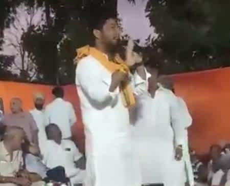 श्रीगंगानगर में शपथ ग्रहण समारोह के मंच पर हुआ विवाद