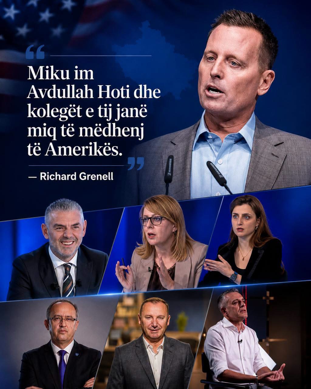 Grenell në krah të 6 deputetëve të LDK-së që kundërshtuan marrëveshjen Kurti–Abdixhiku