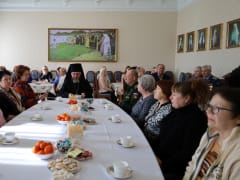 Встреча епископа Балашовского и Ртищевского Тарасия с представителями патриотических общественных организаций