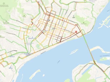 Последствия ливня. Саратовцы снова стоят в 9-балльных пробках