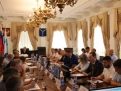 Глава города провела совещание по благоустройству с руководителями структурных подразделений администрации