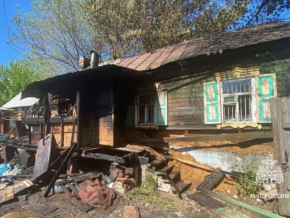 Пожар в центре Энгельса. Пострадавший в результате ЧП пенсионер скончался