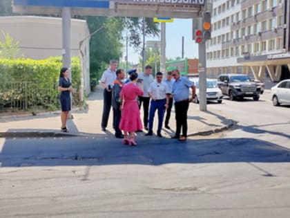 Никита Григорьевский принял участие в выездном мероприятии по вопросу соблюдения порядка проведения земляных работ