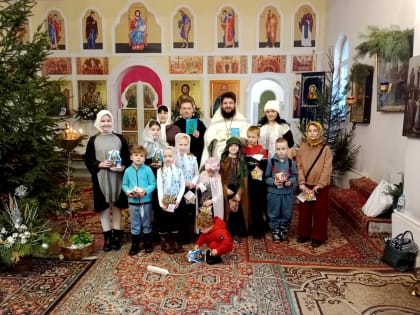 Рождественский утренник воскресной школы