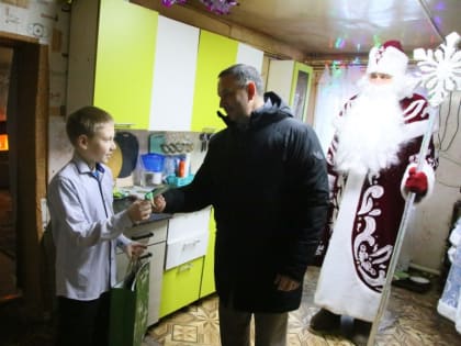 Акция, инициированная президентом Российской Федерации, продолжает исполнять заветные новогодние желания детей