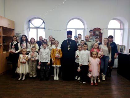 Рождественский утренник в храме мч. Зои с. Репное