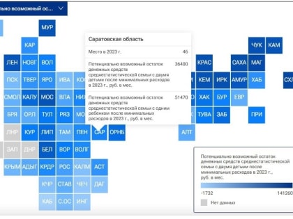 Эксперты: за год саратовские семьи стали заметно зажиточнее