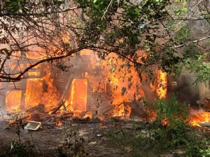 Число пожаров в Саратовской области выросло на 14%