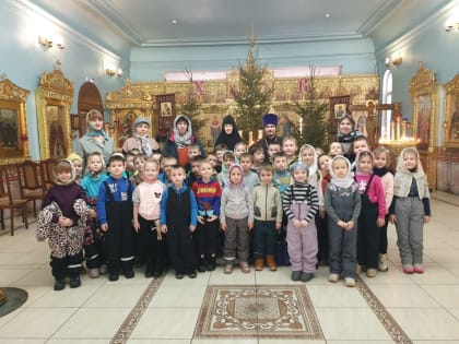 Воспитанники детского сада посетили женский монастырь