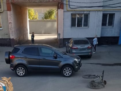 ДТП в Заводском районе: велосипедист пострадал в аварии