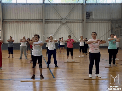 Встреча в ФОКе «Солнечный» с участницами клуба «Вдохновение»