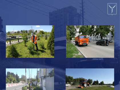 На территории города продолжаются мероприятия по благоустройству