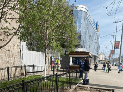 По решению суда состоялся демонтаж незаконного торгового павильона