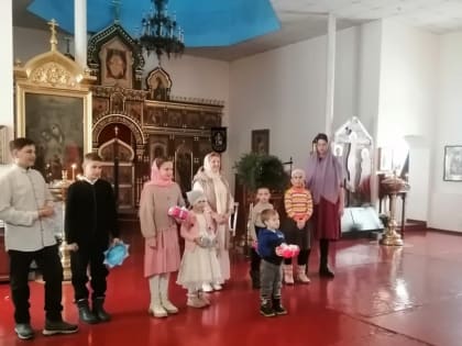 В храмах епархии прошли Рождественские утренники для детей