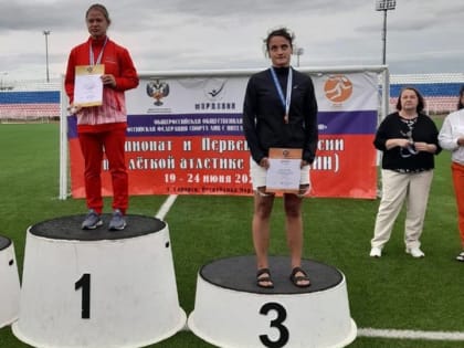Галина Ранделина взошла на пьедестал чемпионата России