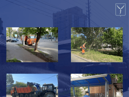 На территории города продолжаются работы по благоустройству