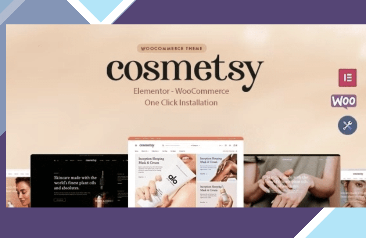 Cosmetsy – Beauty Cosmetics Shop WordPress Theme screenshot