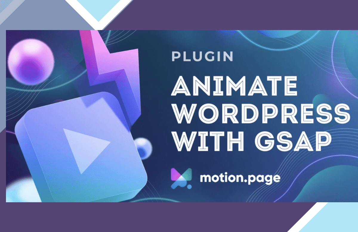 Motion.Page – Interact and animate any WordPress site screenshot