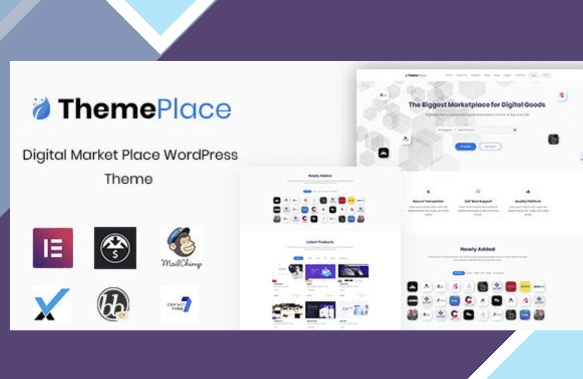 ThemePlace – Marketplace WordPress Theme screenshot