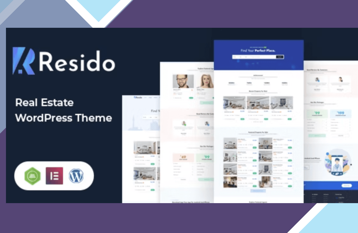 Resido – Real Estate WordPress Theme screenshot