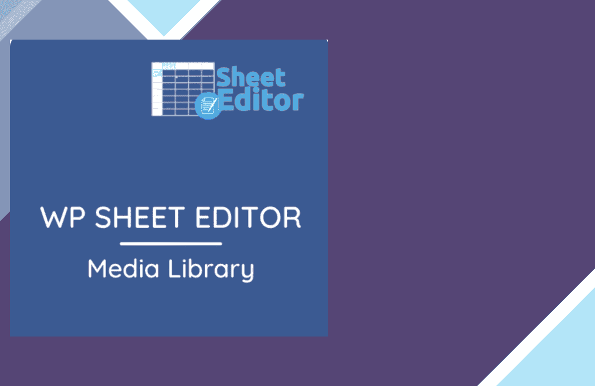 WP Sheet Editor – Media Library Premium screenshot