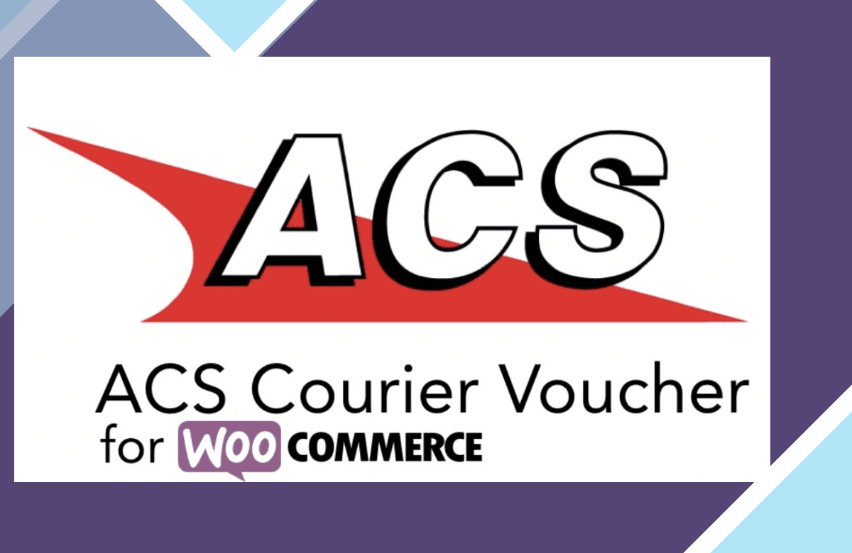ACS Courier Voucher for WooCommerce screenshot
