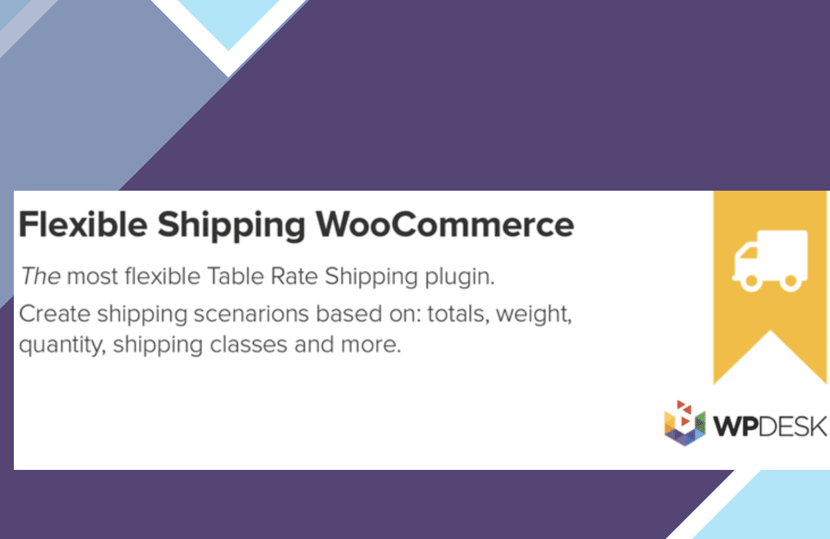Flexible Shipping PRO WooCommerce screenshot