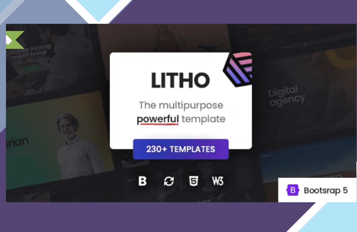 Litho – Multi-purpose Elementor WordPress Theme screenshot