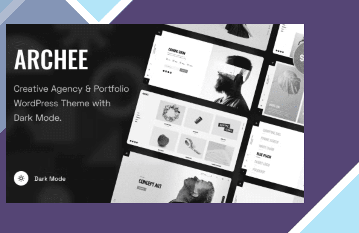 Archee – Creative Agency and Portfolio WordPress Theme screenshot