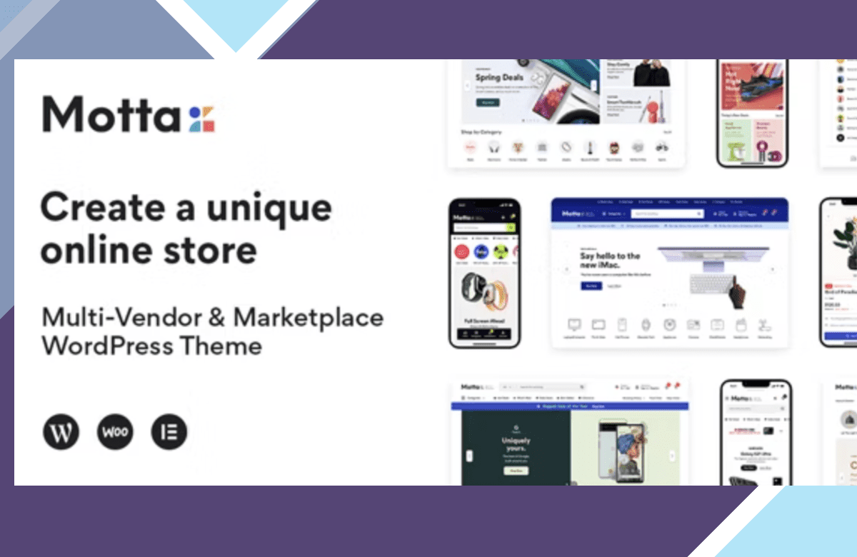 Motta – Multi-Vendor and Marketplace WordPress Theme screenshot