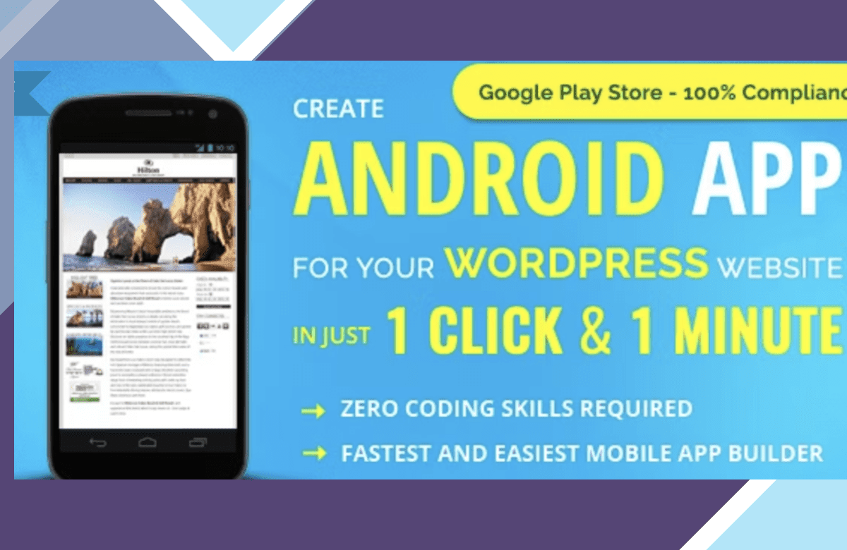 Wapppress builds Android Mobile App for any WordPress website screenshot