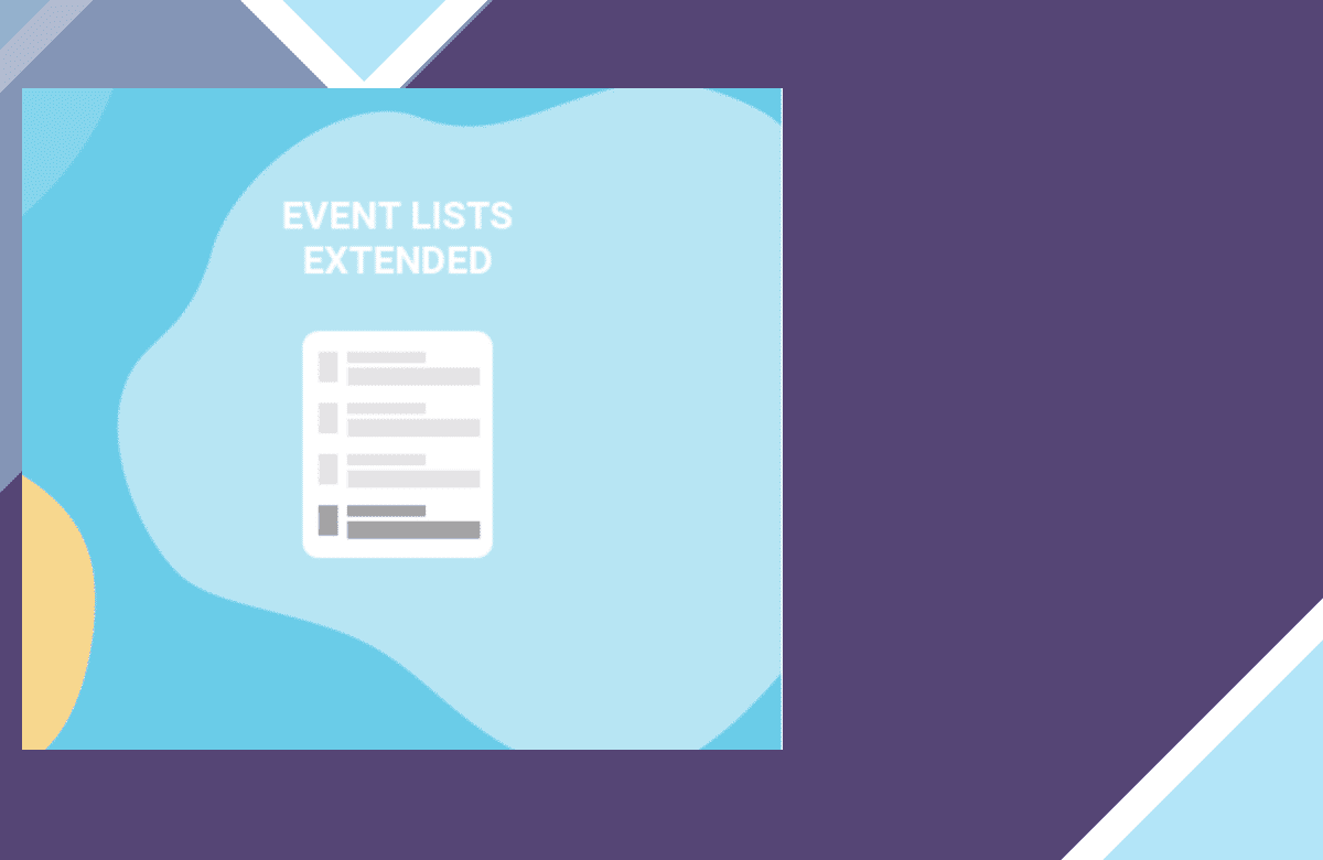 EventON – Event Lists: Ext Addon screenshot