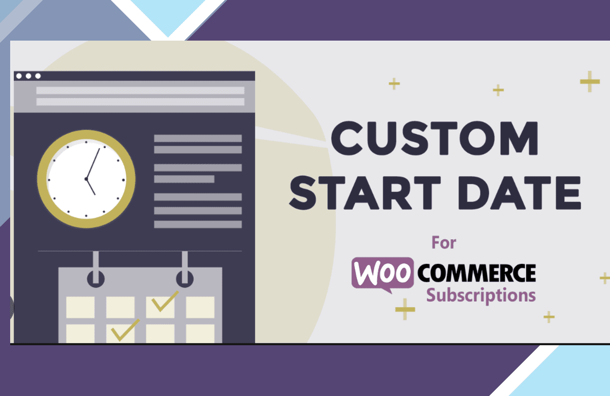 Custom Start Date for WooCommerce Subscriptions screenshot