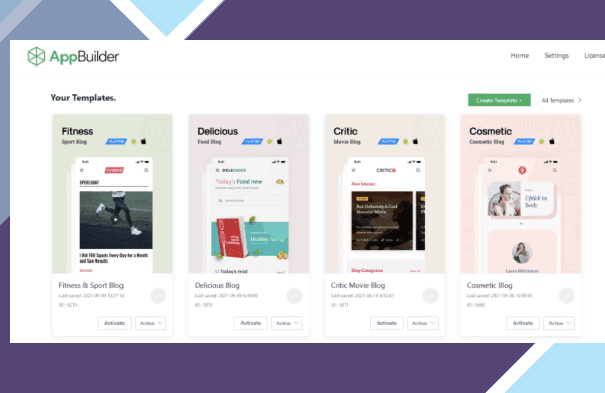 App Builder – Create Native Android and iOS Apps On The Flight screenshot
